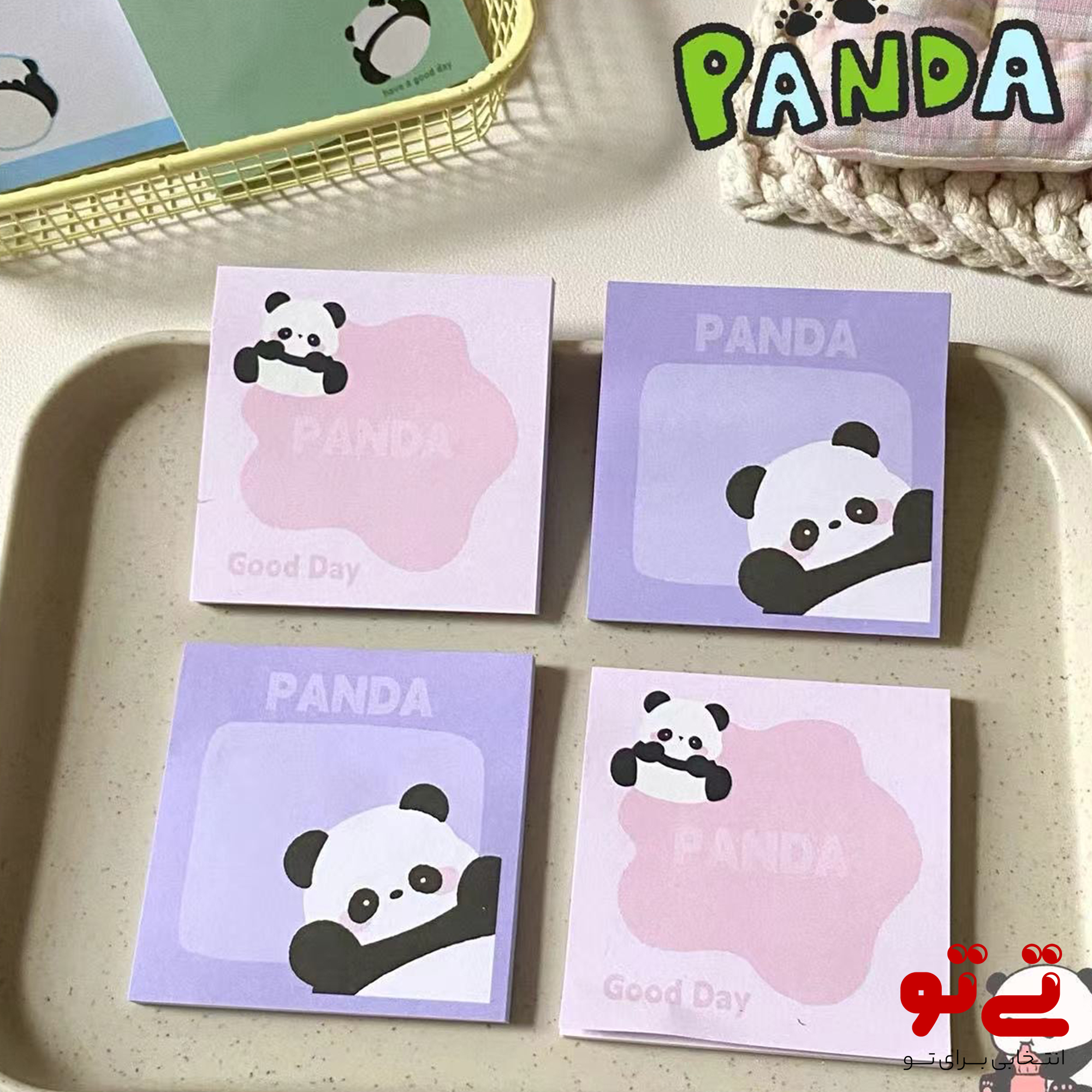 استیک نوت طرح پاندا مدل2648